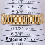 Rolex DateJust President MOTHER OF PEARL DIAMOND 31mm 18K Yellow Gold 68278
