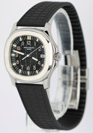 Patek Philippe Aquanaut Stainless Steel Black 36mm Rubber Strap 5064A-001 Watch