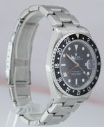 2003 Rolex GMT-Master II 40mm K Black 16710 Stainless Steel SEL Black Watch