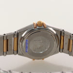 MINT Ladies Omega Constellation My Choice Steel Gold 1360.75.00 Diamond Watch