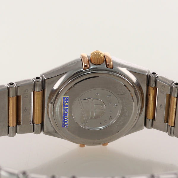 MINT Ladies Omega Constellation My Choice Steel Gold 1360.75.00 Diamon