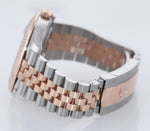 NEW 2019 Rolex DateJust 41 126331 Chocolate Diamond Gold Two-Tone Jubilee Watch