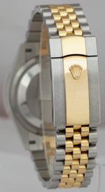 Rolex DateJust 36 Jubilee Champagne 18K Gold Steel Two-Tone Watch 126233 B+P