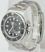 MINT Rolex Sea-Dweller Deepsea Stainless Steel 44mm Black Date Dive Watch 116660