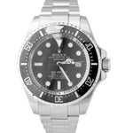 NEW NOS STICKERED PAPERS Rolex Sea-Dweller Deepsea 44mm Black 116660 Watch