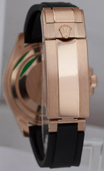 NEW STICKERED 2022 Rolex Yacht-Master 18K Rose Gold Oysterflex 37mm 268655