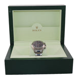 Rolex Daytona Black Racing Dial 116509 18k White Gold 40mm Watch Box