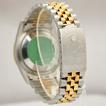 TOP CONDITION Rolex DateJust FACTORY Blue Diamond Vignette 36mm NO HOLES 16233