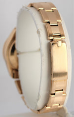 Vintage Rolex DateJust 18K Yellow Gold Champagne Dial 26mm Automatic 6916 Watch