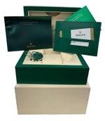 2018 FULL SET Rolex Explorer II 42mm 216570 White Orange Steel GMT Date Watch