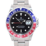 BLRO BOX & PAPERS Rolex GMT-Master 2 Pepsi Red Blue Steel 16710 40mm Watch Box