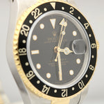 Rolex GMT-Master II 40mm 16713 18K Two-Tone Stainless Oyster 18K Gold Watch