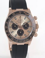 2021 Rolex Daytona Ceramic 116515LN 18K Rose Gold Oysterflex Watch Box
