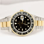 Rolex GMT-Master II 40mm 16713 18K Two-Tone Stainless Oyster 18K Gold Watch