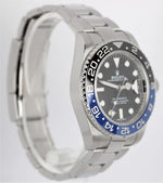 Rolex GMT-Master II Batman Blue Black Ceramic Stainless 40mm 116710BLNR Watch