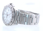 Rolex Explorer 2 16570 Steel White Dial Polar GMT 40mm Oyster Watch Box
