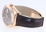 2017 HANGTAG Rolex Sky-Dweller Rose Gold 326135 42mm Chocolate Leather Watch Box