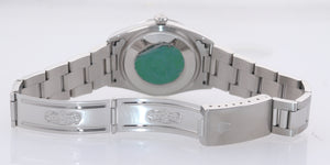 2007 MINT Rolex Oyster Perpetual Air-King Black 14000M 34mm Precision Watch Box