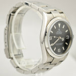 REHAUT Rolex Explorer I Stainless Steel Black Dial 36mm Oyster 114270 Watch