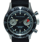 VTG Nivada Grenchen Chronomaster Aviator Sea Diver 85004 38mm Steel Watch
