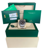 2016 Rolex Explorer II 42mm Black Orange Stainless Steel GMT Date Watch 216570