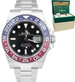 NEW JUNE 2022 Rolex GMT-Master II Ceramic PEPSI OYSTER BRACELET 40mm 126710 BLRO