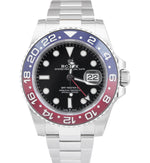 NEW STICKERED Rolex GMT-Master II Ceramic PEPSI OYSTER 40mm 126710 BLRO B+P