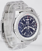 Breitling Bentley Chronograph Black Stainless Steel Date 48mm Watch A44362