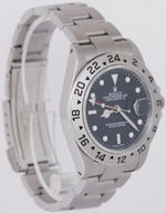 Rolex Explorer II Black Stainless Steel 40mm Oyster GMT Automatic Watch 16570