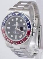 NEW JUNE 2022 Rolex GMT-Master II Ceramic PEPSI OYSTER BRACELET 40mm 126710 BLRO