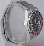 NEW JUNE 2022 Rolex GMT-Master II Ceramic PEPSI OYSTER BRACELET 40mm 126710 BLRO