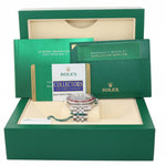 2019 PAPERS Rolex GMT Master PEPSI Red Blue Jubilee Ceramic 126710 Watch Box