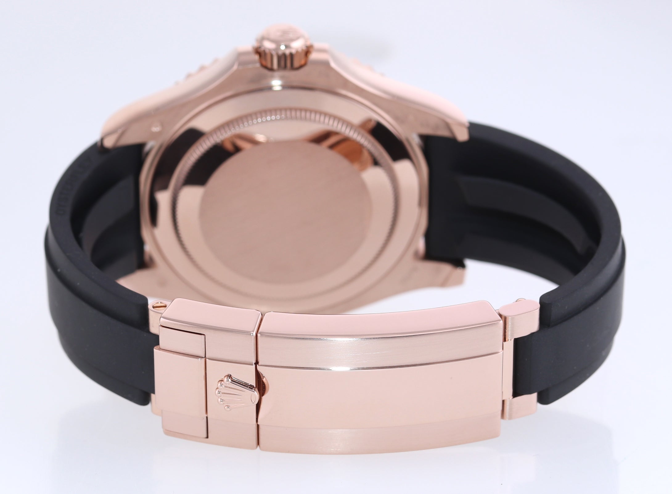 2022 Rolex Yacht-Master 126655 18k Everose  Gold 40mm Oysterflex Watch Box