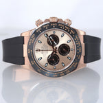 MINT 2016 Rolex Daytona Ceramic 116515LN 18K Rose Gold 40mm Rubber Watch Box
