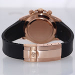 MINT 2016 Rolex Daytona Ceramic 116515LN 18K Rose Gold 40mm Rubber Watch Box