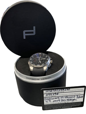 Porsche Design Dashboard Stainless Steel  Rubber Chronograph 44mm P6620 Watch