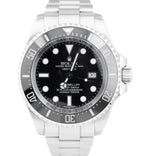 2008 UNPOLISHED Rolex Sea-Dweller Deepsea Steel 44mm Black Ceramic Watch 116660