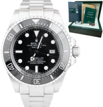 2008 UNPOLISHED Rolex Sea-Dweller Deepsea Steel 44mm Black Ceramic Watch 116660