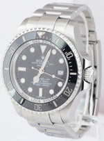 2008 UNPOLISHED Rolex Sea-Dweller Deepsea Steel 44mm Black Ceramic Watch 116660