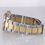 NOS Rolex DateJust 116263 Turn-O-Graph 36mm Thunderbird Champagne Watch Box