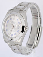 NOS STICKERED 2013 Rolex DateJust 41mm Silver Dial Stainless 116300 Watch B&P