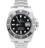 2013 Rolex Submariner Date 40mm Black Ceramic Stainless Steel 116610 LN Watch