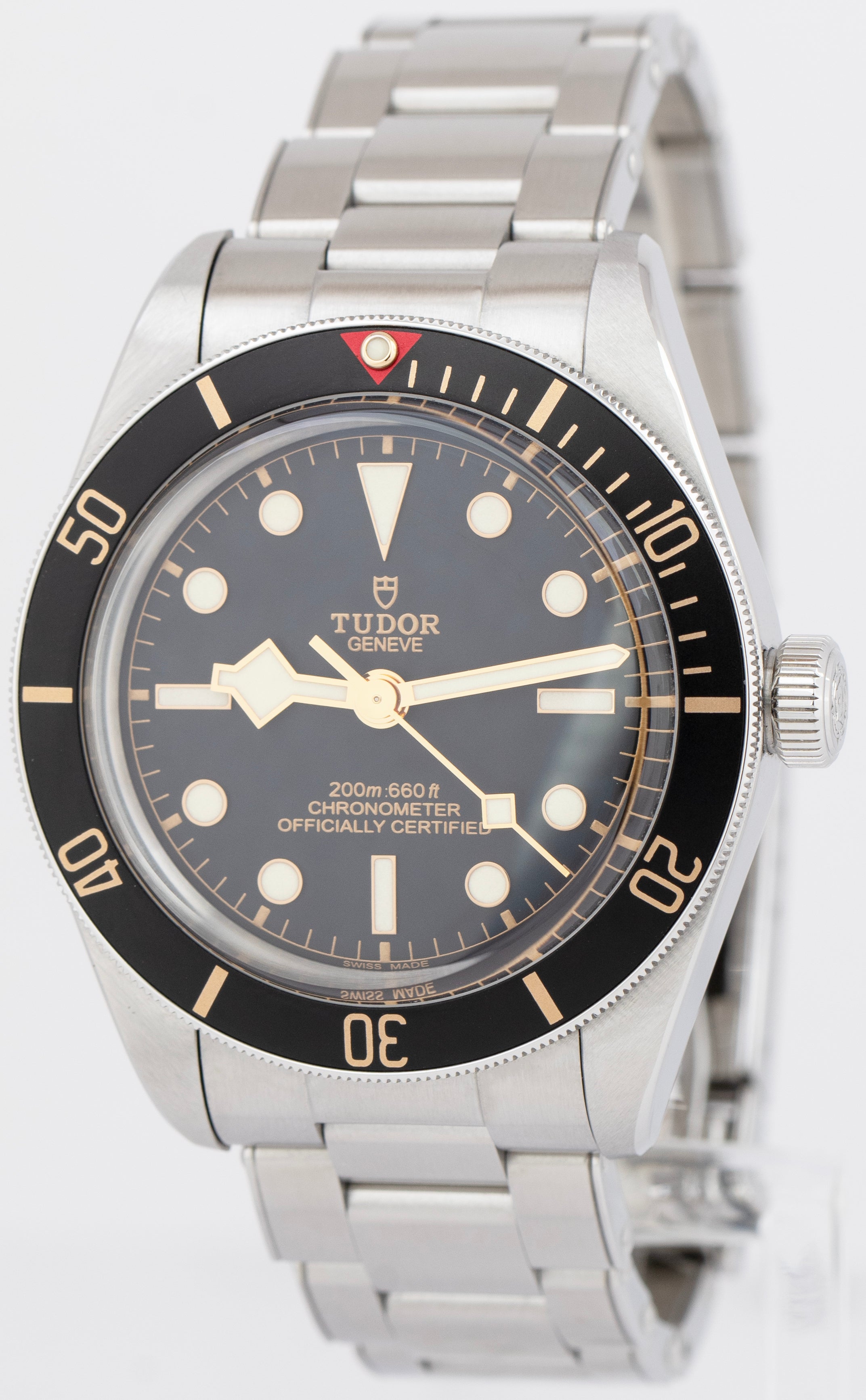 Tudor Black Bay Fifty Eight 58 Black Stainless Steel Automatic 39mm Wa