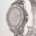 PAPERS MINT Rolex Yacht-Master 16622 Steel Platinum Dial Bezel 40mm Watch Box