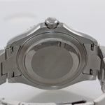 PAPERS MINT Rolex Yacht-Master 16622 Steel Platinum Dial Bezel 40mm Watch Box