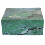 PAPERS MINT Rolex Yacht-Master 16622 Steel Platinum Dial Bezel 40mm Watch Box