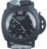 MINT Panerai Luminor GMT 10 Days PAM 335 Ceramic 44mm Black Camo PAM00335 Watch