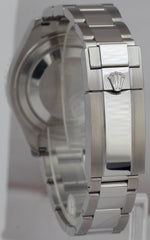 MINT Rolex Yacht-Master Midsize Stainless Steel Rhodium Gray 37mm Watch 268622