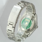 PAPERS BOX Rolex Oyster Perpetual Air-King 34mm Blue Stick Oyster Watch 14000