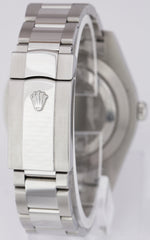 Rolex Datejust II 2 41MM Stainless Steel Blue Arabic 18K White Gold Watch 116334